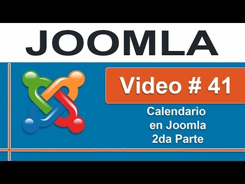 Insertando calendario para eventos y actividades en Joomla 2da parte