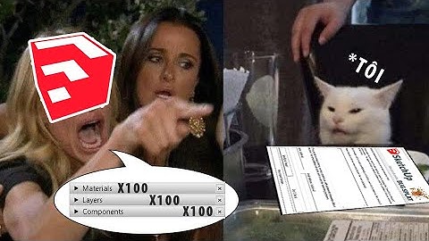 TỰ HỌC SKETCHUP #6 - LÀM NHẸ FILE SKETCHUP VỚI 1 CLICK (PURGER MODEL IN SKETCHUP)