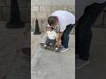 Dad Teaches His Son to Ride a Skateboard! 🛹❤️#shorts