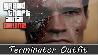 GTA 5 Online - Terminator Battle Damaged Outfit and Customization GTA 5 Online - Terminator Battle Damaged Outfit and Customization