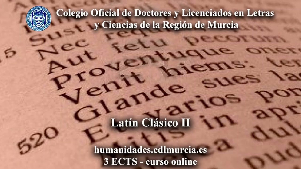 📜✨ LATÍN CLÁSICO II – Nivel intermedio ✨📜