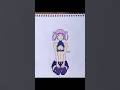 Nazuna Nanakusa, speed drawing #drawing #art #anime #animeart #shorts