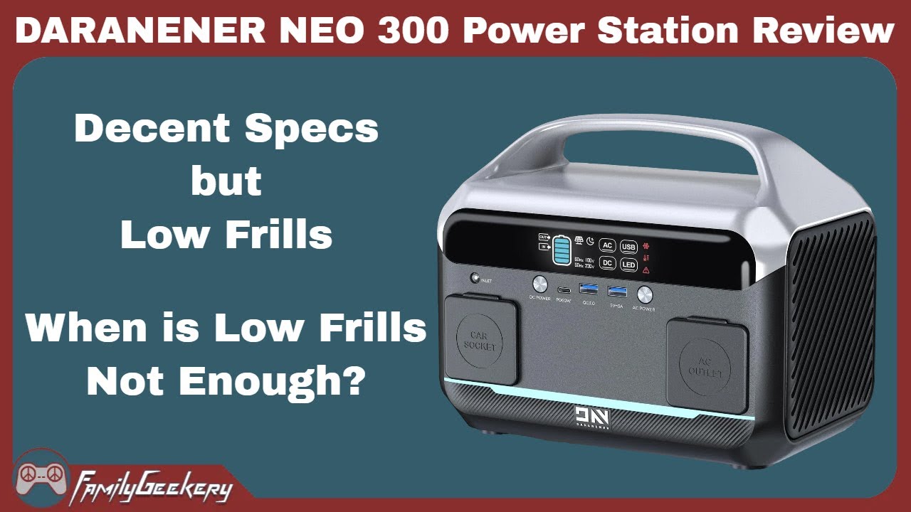 DARANENER NEO 300 Full Test and Review - Cheaper? Or Too Cheap?