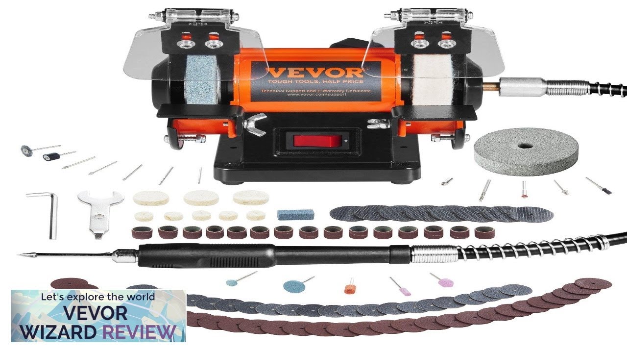 VEVOR Bench Polisher & Buffing Machine for Metal/Jewelry/Wood With Wool Review