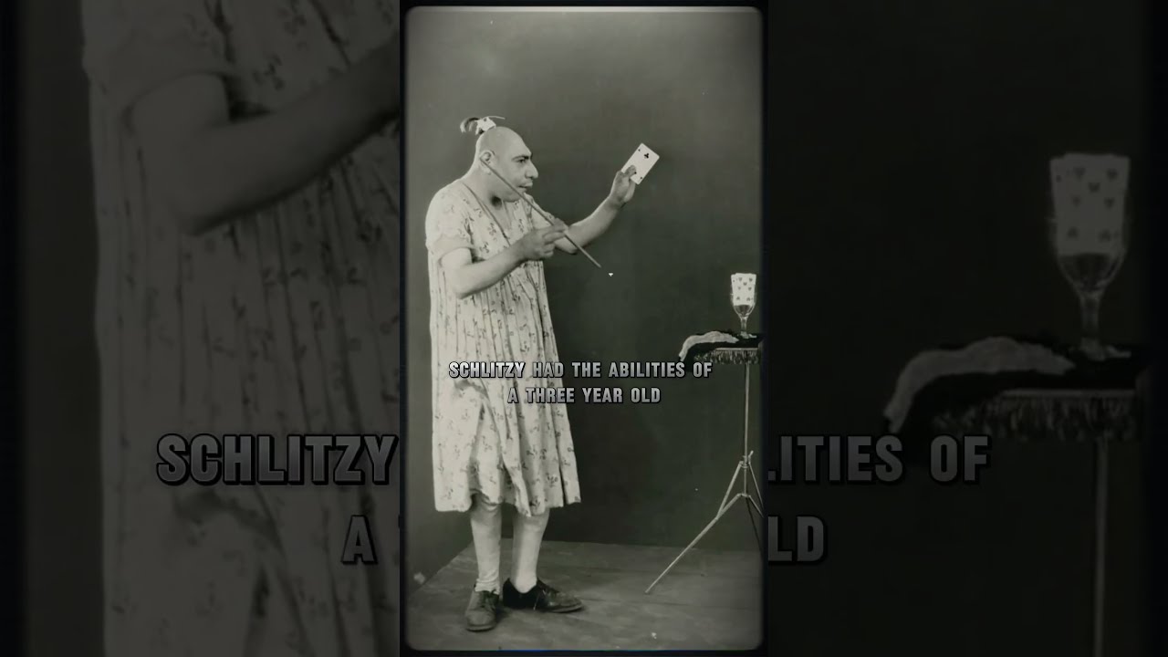 Schlitzie The MOST FAMOUS Pinhead In Circus History Shorts