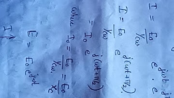 ac circuit: circuit containing capacitor only