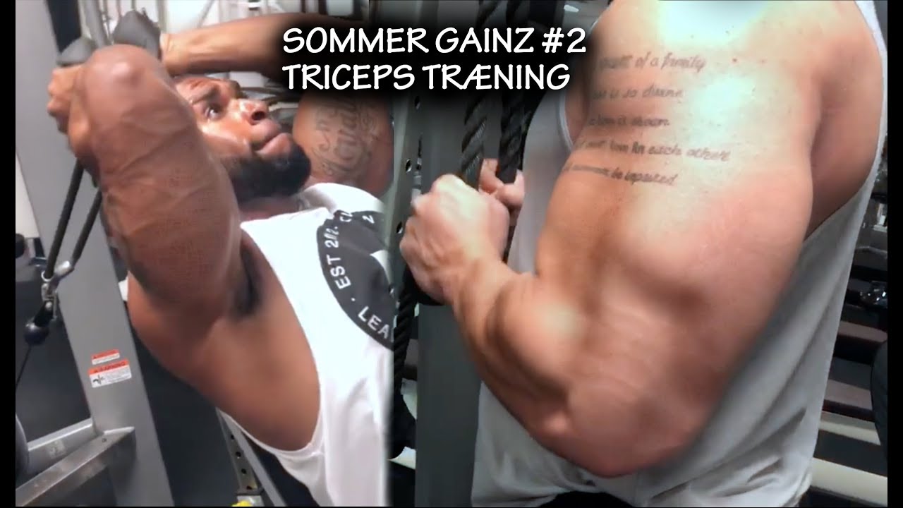SOMMER GAINZ #2 [SUMSAR & SUMANA] TRICEPS TRÆNING
