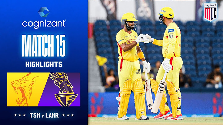 Cognizant Major League Cricket 2025 Match Highlights | Texas Super Kings vs LA Knight Riders
