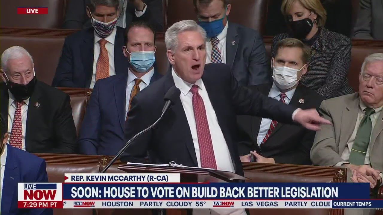 Kevin McCarthy Speaks for More Than Eight Hours to Delay a ...