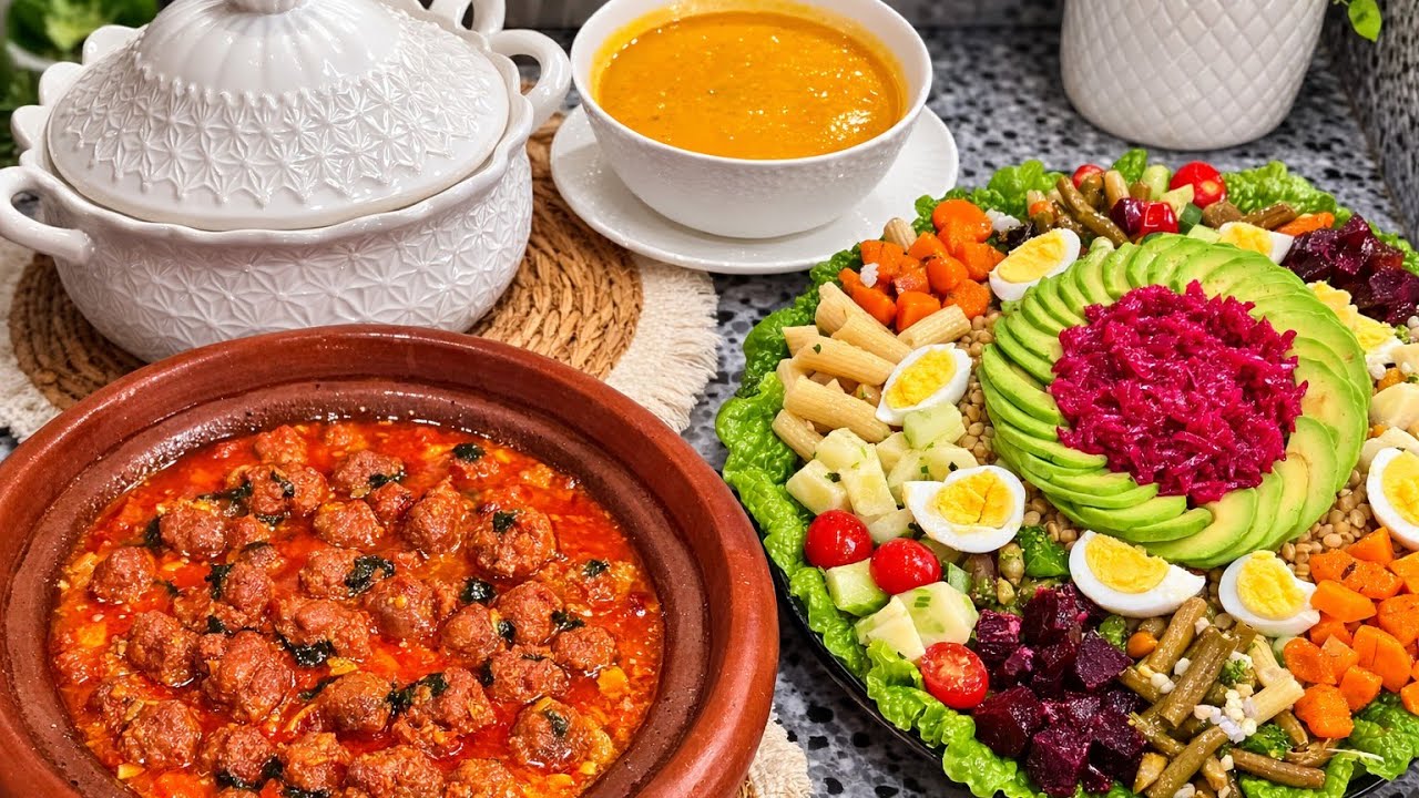 فطور رمضان صحي 100% بدون معجنات 🌙 وجديه في آخر دقيقة بلا تمارة!