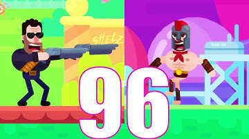 Bowmasters - Gameplay 96 | Tournament Fail | T666 Vs 15 | ArenaGameplayMobile