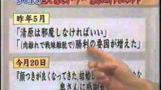 大沢親分 2001年サンデーモーニング・週刊御意見番