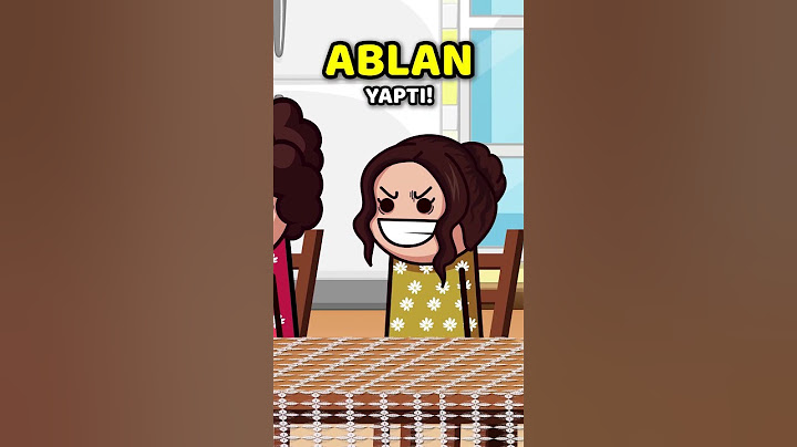 Ablam Yemek Yapmıştır