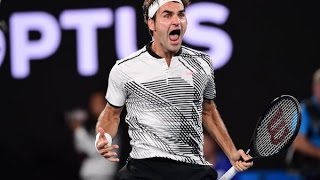 Roger Federer- All 18 Grand Slams Championship Matchs Points