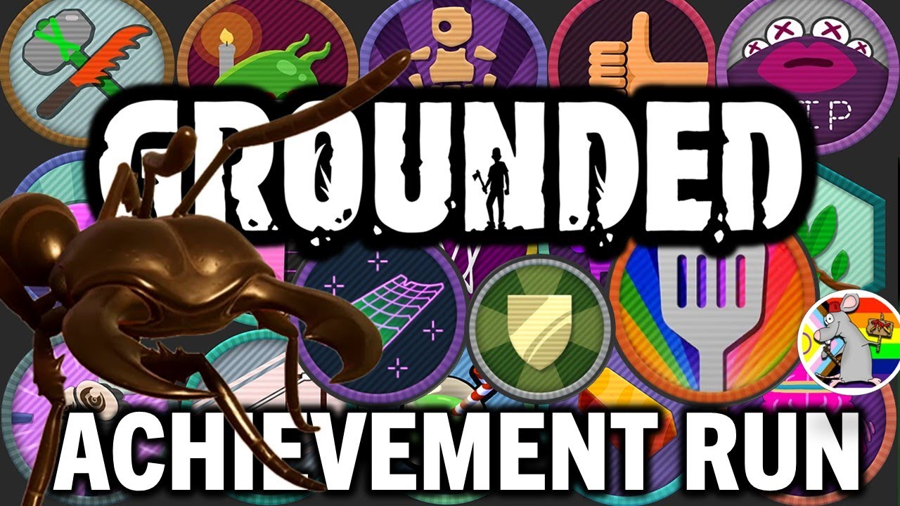 GROUNDED Every Achievement CHALLENGE! LIVE YouTube