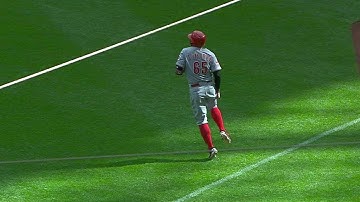 CIN@MIL: LaMarre injured running out grounder in 6th