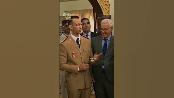 Le Prince Moulay El Hassan Au Collège Royal De L Enseignement Militaire Supérieur CREMS à Kénitra 