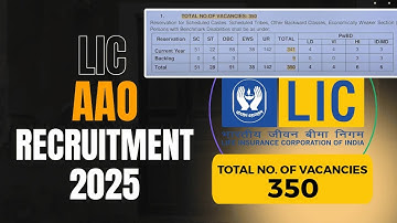 LIC AAO 2025 Notification | Assistant Administrative Officer Vacancy | Full Details