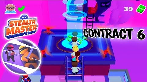 Stealth Master Assassin Ninja Contract 6 Android IOS #shorts