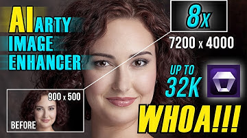 Aiarty Image Enhancer — The Most Advanced AI Photo Sharpening & Upscaling Software!