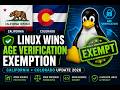 Good News for Linux: Age Verification Laws Now Exempt Open Source in California & Colorado