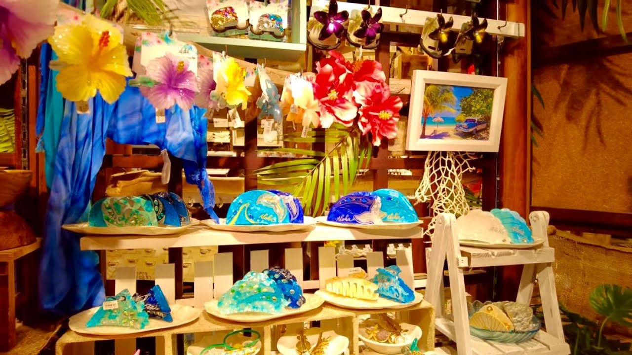 [4K] A LOVELY LITTLE HAWAIIAN SHOP IN KOBE,JAPAN || 神戸ハーバーランドにあるハワイアンのお店です 