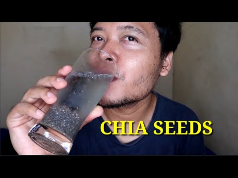 Cara membuat minuman Biji Chia Seeds Mexico