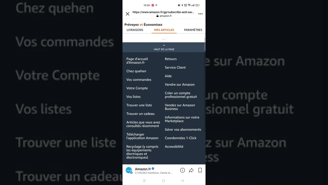 comment économiser sur Amazon sur l alimentaire ou les produits de tous les jours .