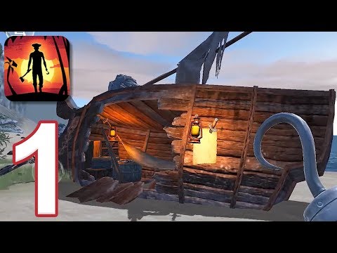 Last Pirate: Island Survival - Gameplay Walkthrough Part 1 (iOS, Android)