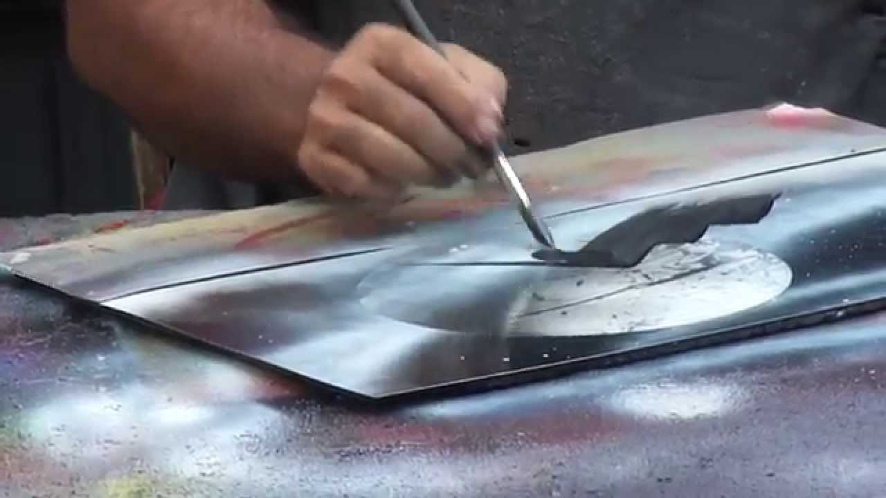 Барселона. Уличный художник