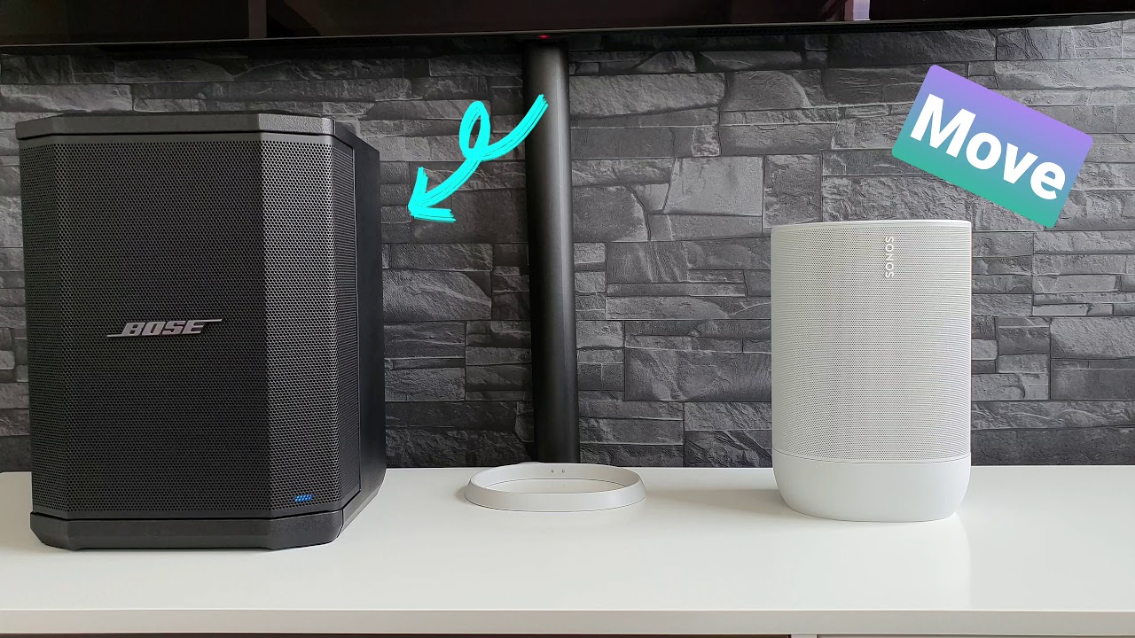 Bose S1 Pro Vs. Sonos Move. (Tainted 