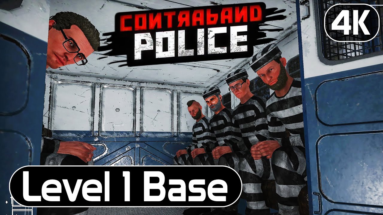 Contraband Police | Endless Shift - Level 1 Base | Longplay Walkthrough No Commentary | 4K