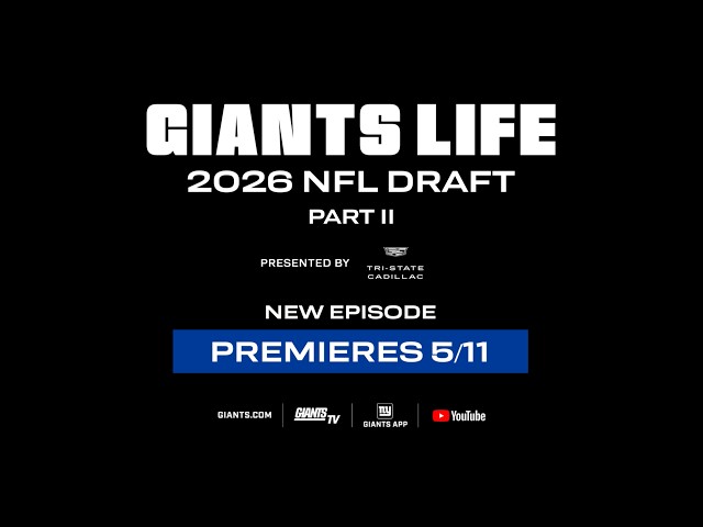 Giants Life: Trailer | 2026 NFL Draft Part 2 | New York Giants