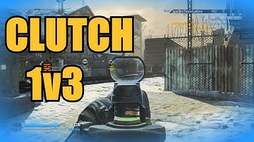 Call Of Duty: Ghosts w/ CompleX Nukes "MLG SND" 1v3 Clutch (COD GHOSTS Gameplay)