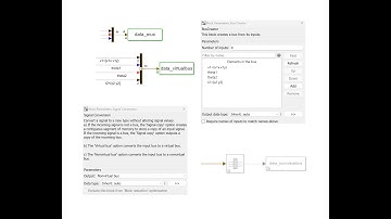 Bus Creator/Selector vs. Mux/Demux, Virtual/Non-Virtual Bus, Signal Conversion, Commenting Blocks