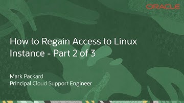 Regain SSH Access to a Linux Instance - Part 2 of 3