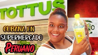 Cuban woman reacts for the first time to a Peruvian supermarket (I wasn't prepared 😱🙏)