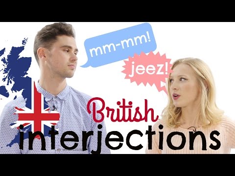 10 BRITISH ENGLISH INTERJECTIONS  | Conversation training - Chat like a native!