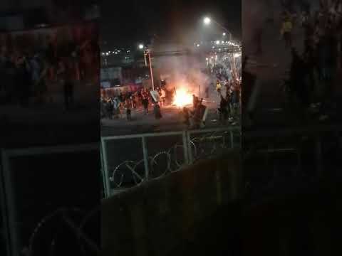 Así saquearon un centro comercial en El Belloto