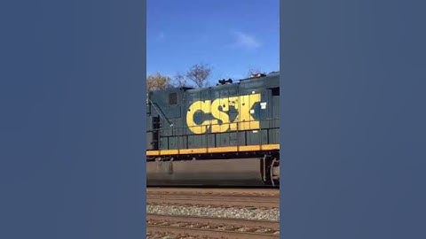 Csx Es40dc K5hl Doppler Effect. Free To Use For Educational Purposes,Read Description For More Info