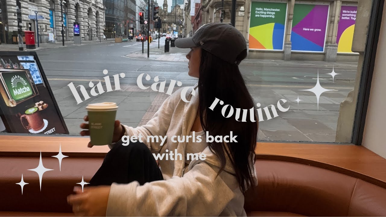 A random vlog ft My curly hair routine!!! | LUCYWINNING