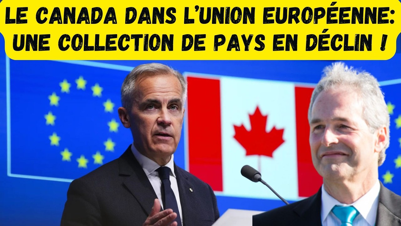 Le Canada dans l’Union Européenne: Une collection de pays en déclin !