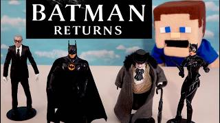 Batman Returns 1990s Movie McFarlane Toys DC Figures Unboxing SET