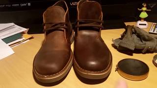 clarks bushacre 2 beeswax mink oil