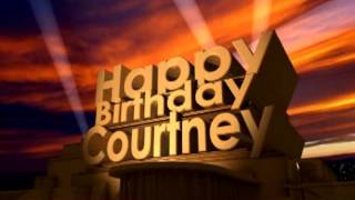 Happy Birthday Courtney