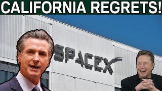 California Made Big Mistake With SpaceX But Now They Regret It!
