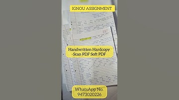 IGNOU SOLVED ASSIGNMENT 2025 -IGNOU SOLVED ASSIGNMENT PDF AND HANDWRITING HARDCOPY SESSION 2025-26//