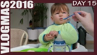 BABY FEEDING FAIL * DAY 15 VLOGMAS 2016