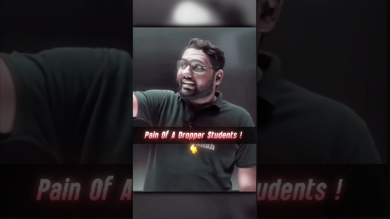 Pain Of Every Dropper Students 😔 