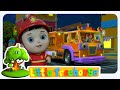 Gruselige Räder vom Feuerwehrauto 🚒👻 | Halloween Lied für Kinder